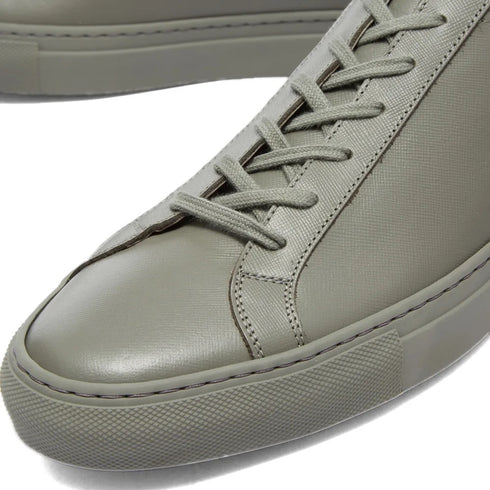 Common Projects Original Achilles十字紋牛皮灰色球鞋